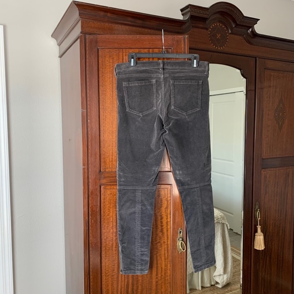 Banana Republic Gray Ankle Zip Skinny Cords - Picture 4 of 6